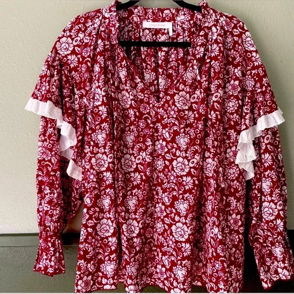 See by Chloe Blouse Sz 40 / 8-10 - Picture 2 of 10